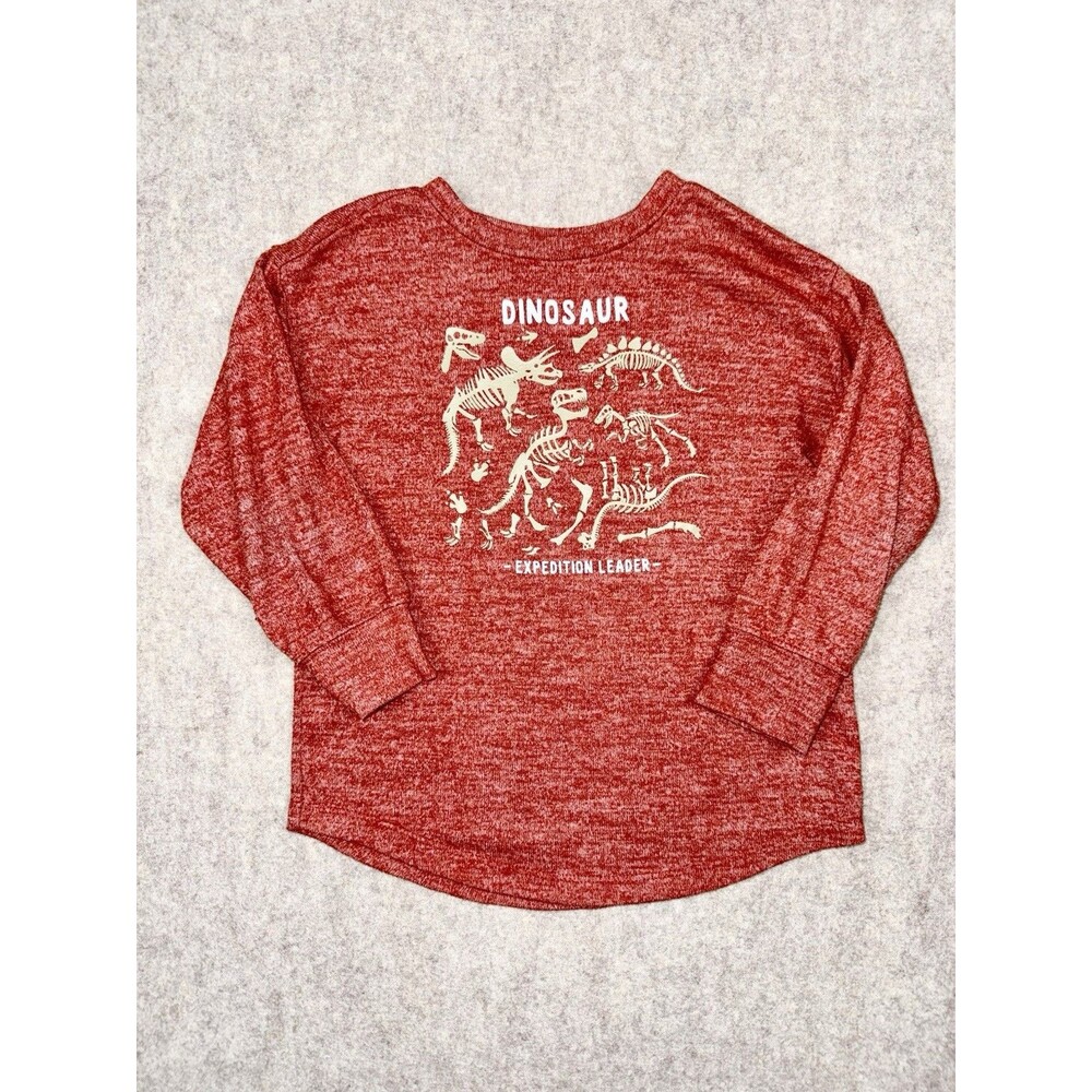 Garanimals Boys Size 2T Long Sleeve Shirt Dinosaurs
